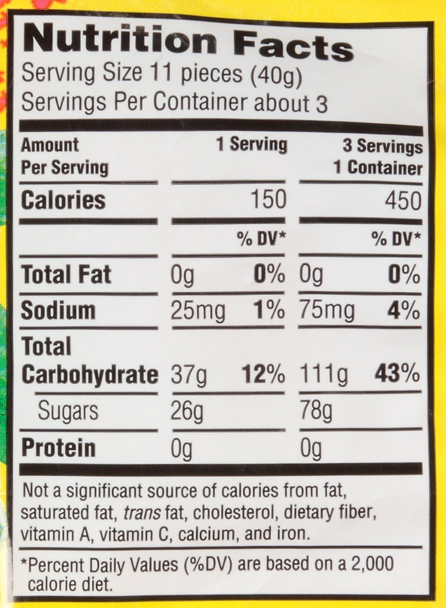 Sour Patch Watermelon Peg Bag Candy, 4 Ounce