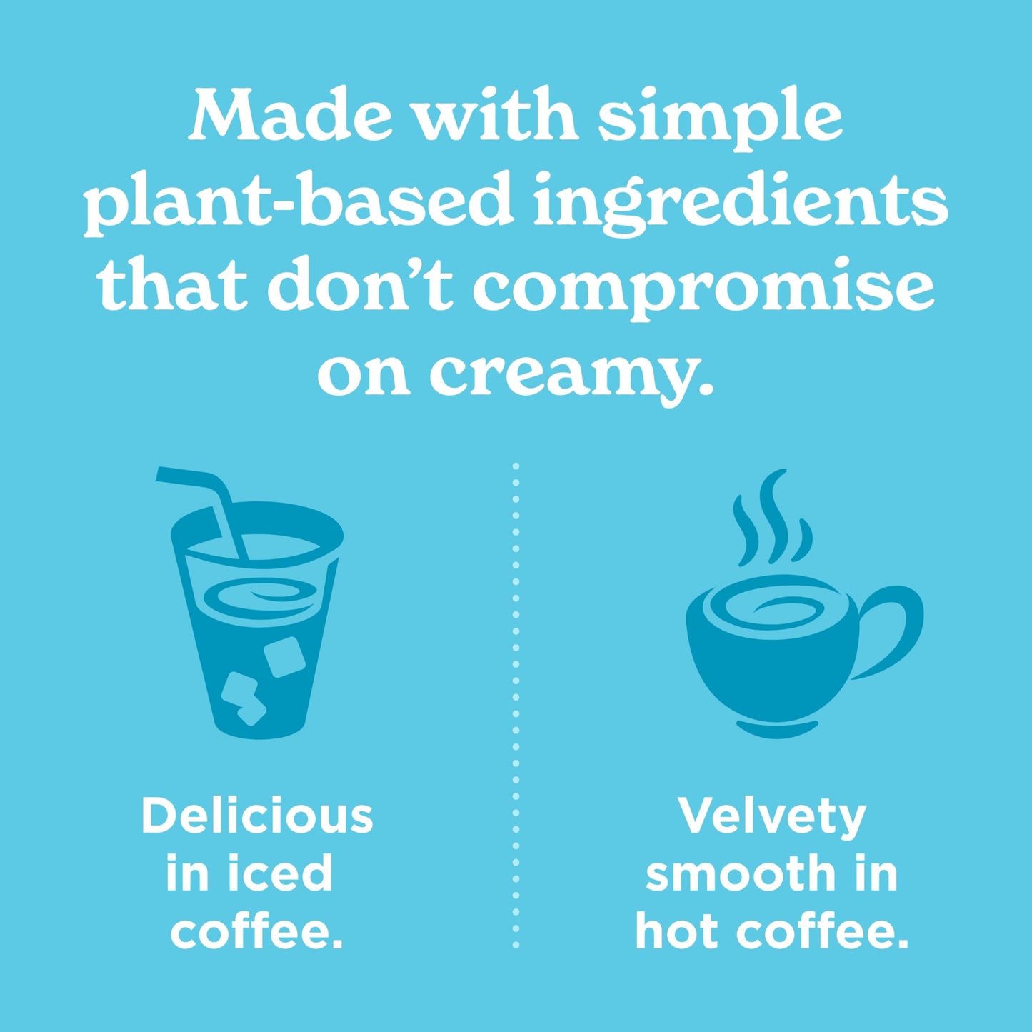 Califia Farms - Organic Brown Sugar Almond Milk Coffee Creamer, 25.4 Oz, Dairy Free, Plant Based, Vegan, Gluten Free, Non GMO, A