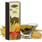 Alessi Imported Breadsticks, Thin Autentico Italian Crispy Bread Sticks, Low Fat Made with Extra Virgin Olive Oil (Thin, 3 Ounce