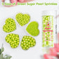 Sugarzy Edible Green Pearl Sprinkles, 130g, Cake Decorating, Baking Toppings, Cupcake Toppers, Birthday Party Supplies