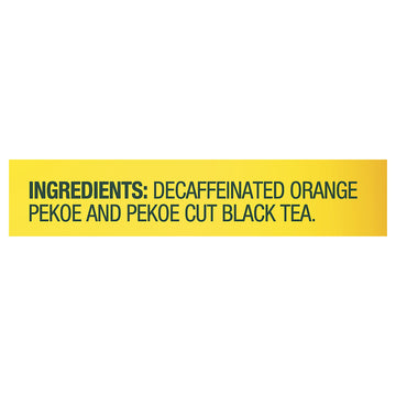 Lipton Family-Sized Decaffeinated Black Iced Tea Bags, Unsweetened, 48 ct