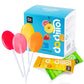 Dc24 Daily Care Sugar Free Lollipops With Vitamin C, Healthy Suckers With Xylitol, Assorted Fruit Flavored Hard Candy For Kids,
