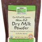 NOW Foods Non Fat Dry Milk Powder Organic, 12-Ounce (Pack of 2)
