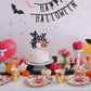 1 Pcs Little Boo Cake Topper Glitter Baby Boo Ghost Pumpkin Cat Halloween Cake Pick Spooky Baby Shower Cake Decoration For Hallo