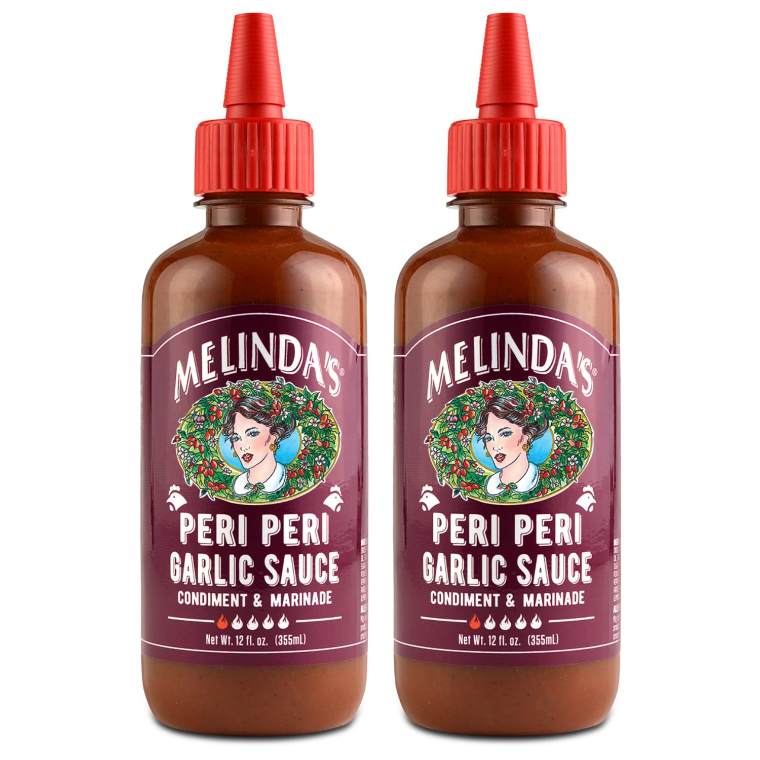 Melinda's - Peri Peri Garlic Sauce - 12oz, 2pck