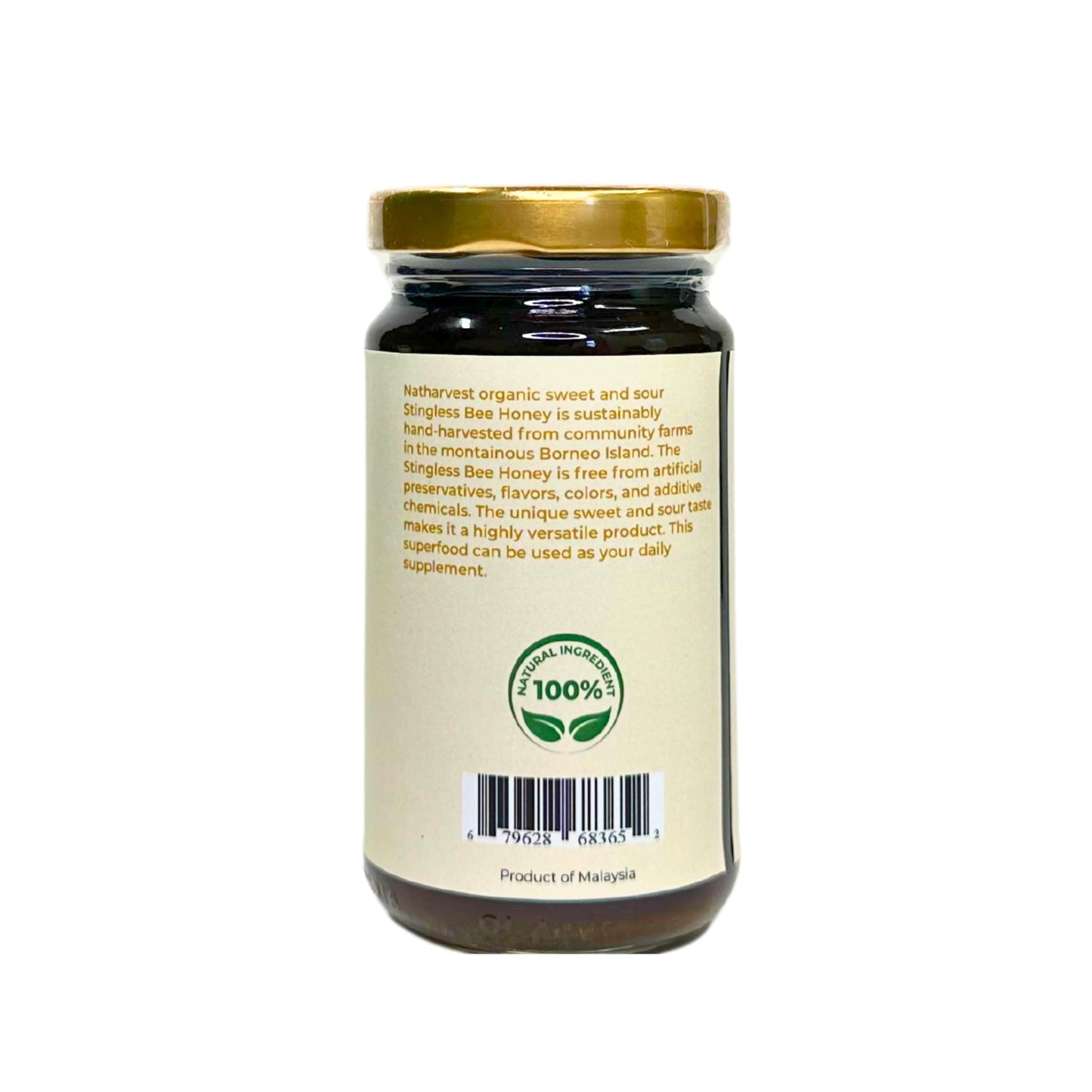 Stingless Bee Honey, Sweet And Sour Meliponini. Contains Low Glycemic Trehalulose, No Sucrose, 8.8 Oz (250 Grams)