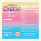 Alpha Prime dietary products Protein Mini Muffins - Birthday Cake Flavor, Low Sugar, 12 Packs per Box, 15.7 x 14.7 x 21.99 cm