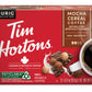 Tim Hortons Mocha Cereal Flavored Coffee, K-Cup Pods, 12 Count, Compatible with Keurig Brewers