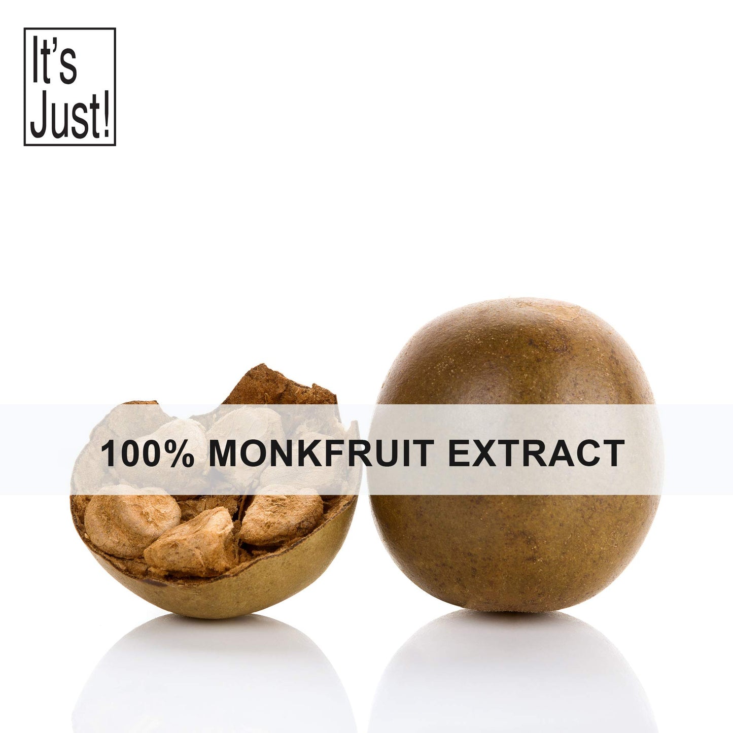 It'S Just! - 100% Monkfruit Extract Powder, Keto Friendly Sweetener, Monk Fruit, Sugar-Free, Non-Gmo, Non-Glycemic (25% Mogrosid