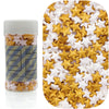 Dynastang Gold & White Stars Sprinkles Edible Stars Cake Decorating Stars Cake Decorations Cupcake Toppers Cookie Decorating Per