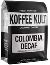 Koffee Kult Decaf Coffee Beans, Medium Roast, 100% Arabica, Swiss Water Process, Whole Bean, 12oz
