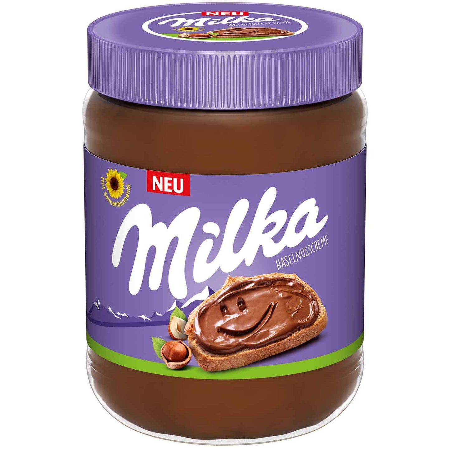 Milka Hazelnut Cream Spread 600 g -Jar