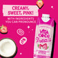 Vita Coco Treats Strawberries & Cream Coconut Milk Drink | Sweet, Refreshing, Treat | Lower Sugar Pink Drink Alternative| 16.9 f
