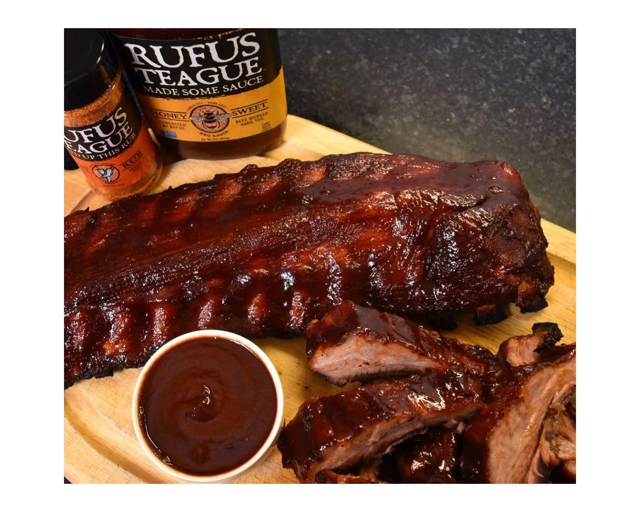 Rufus Teague Honey Sweet Bbq Sauce, 16 Oz(454G)