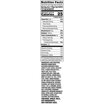 Trio Brown Gravy Mix, Brown Gravy Sauce, Low Sodium Foods, Just Add Water, 16 Oz Bag