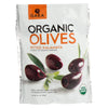 Gaea Organic Snack Pack Pitted Kalamata Olives with Sea Salt and Vinegar - 2.3 oz (Pack of 8) 