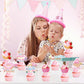 4Th Birthday Party Decorations Girl - Joybileefun 40Pcs Sweet Sassy And Four Ice Cream Party Decorations Cupcake Toppers Four Ev