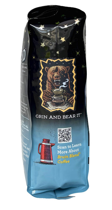 Ravens Brew Coffee Full Bodied Coffee Full City Roast Whole Bean - Bruin Blend 2-Pack Of 12Oz