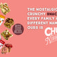 Chunk Nibbles Sweet And Salty Snacks | Variety Pack Snack Mix | Original, S'Mores, And Peanut Butter Chocolate Flavor | Sweet Tr