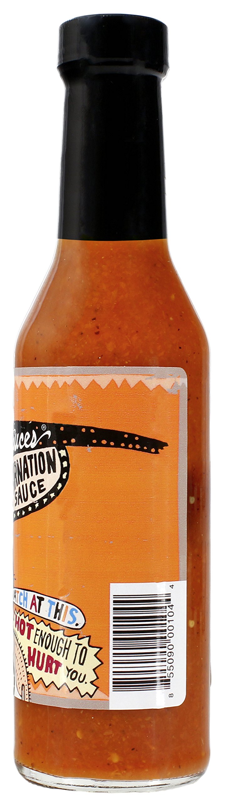 torchbearer sauces - Tarnation Sauce, 5 Fl Oz, Heat level: 5 - XX Hot, Smokey Habanero Hot Sauce - All Natural, Extract-Free, Ma