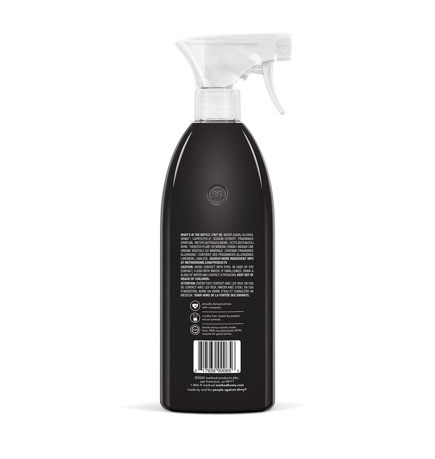 Method Daily Granite Cleaner Spray, Apple Orchard, Plant-Based Cleaning Agent For Granite, Marble, And Other Sealed Stone, 28 Oz Spray Bottles (Pack Of 4)