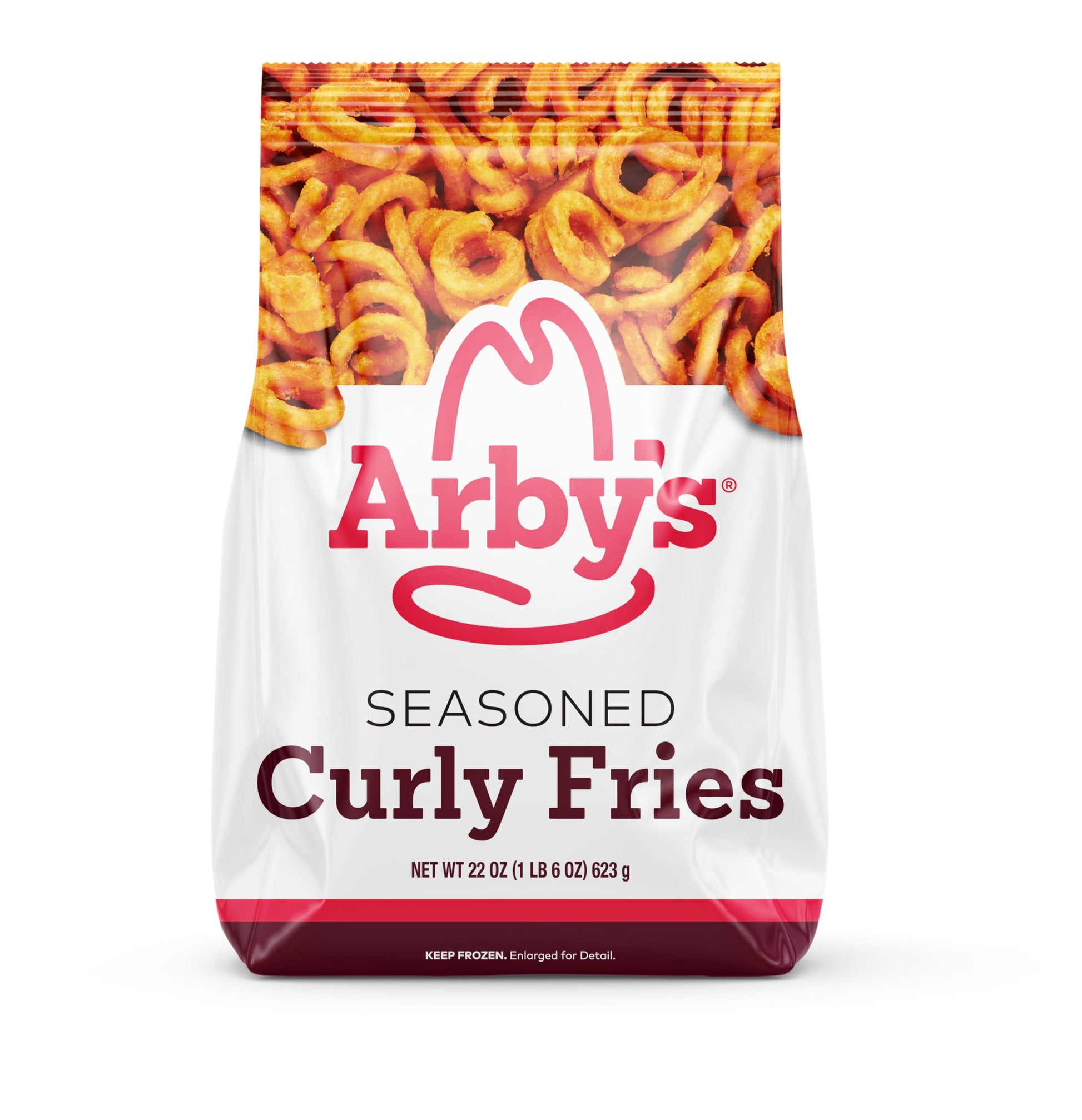 Arbys Seasoned Curly Fries, 22 oz (Frozen)