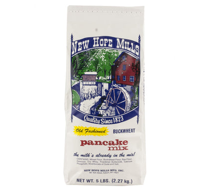 Old Fashioned Buckwheat Pancake Mix, New Hope Mills, 5 lbs