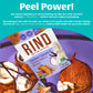 RIND Snacks | Coconut Crisps with Toasted Vanilla & Sea Salt | Dried Fruit Superfood | Snack Chips | Low Carbs | High Fiber | Ke