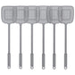 Mr.Siga Heavy Duty Long Handle Fly Swatter, Gray, 6 Pack