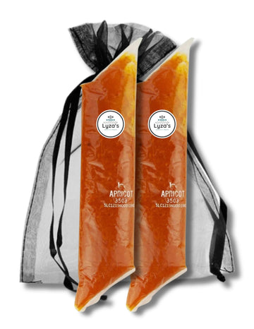 Pie & Pastry Filling - 2 LB Bags - Gift Pack of 2 By Lyza's Sweets & Treats (Apricot)