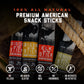 ICON Meats Snack Sticks Sampler - Assorted Bison, Elk, Venison, Pork - 24 Pack, 6 Sticks per Flavor - All Natural, USDA Approved