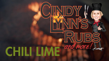 CINDY LYNNS RUBS Chili Lime Seasoning, Gluten Free, 5.5 oz, Meat Rub for Poultry, Pork & Seafood, Tex-Mex Flavor