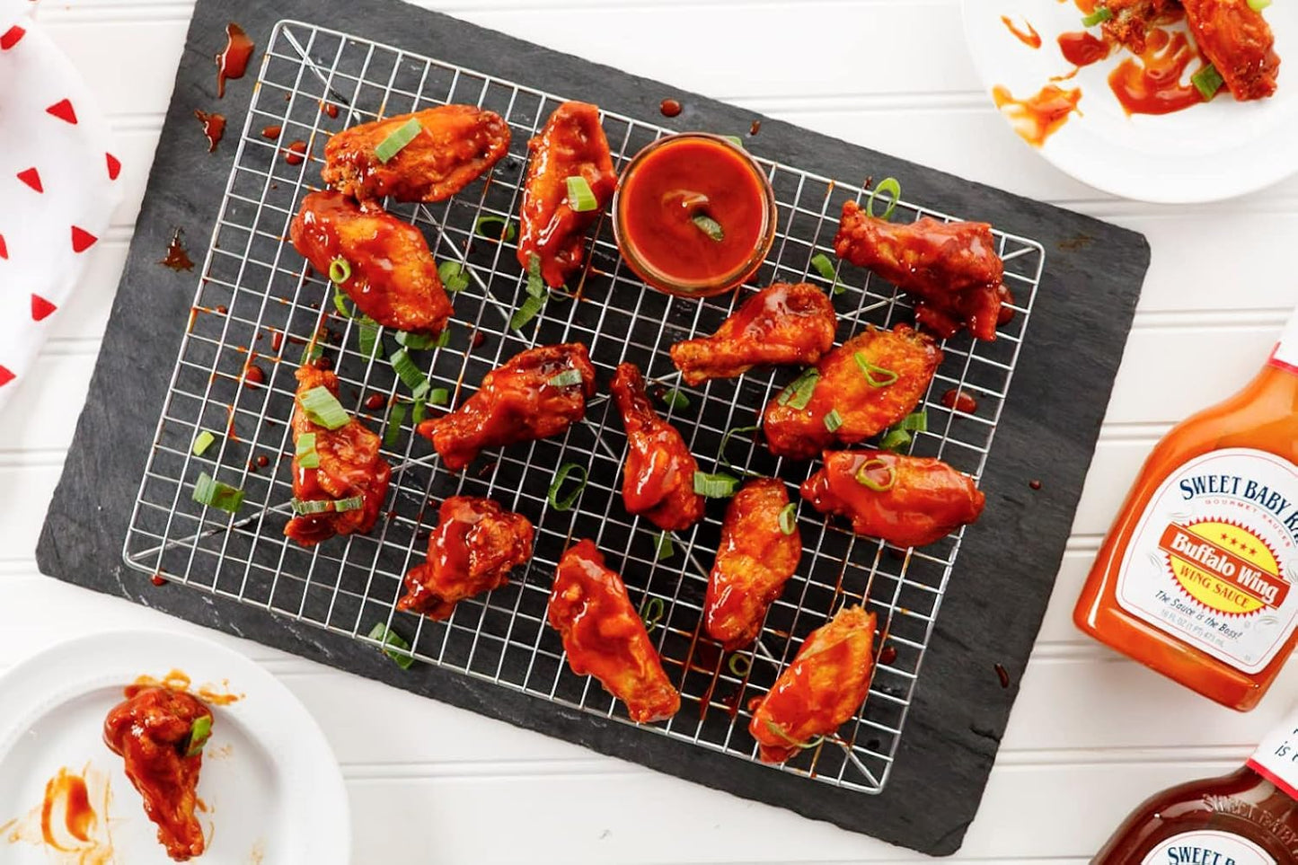Sweet Baby Ray'S Gourmet Sauce & Marinade Variety Pack 1 Buffalo Wing Sauce, 1 Garlic Parmesan Sauce, 1 Original Barbecue Sauce.