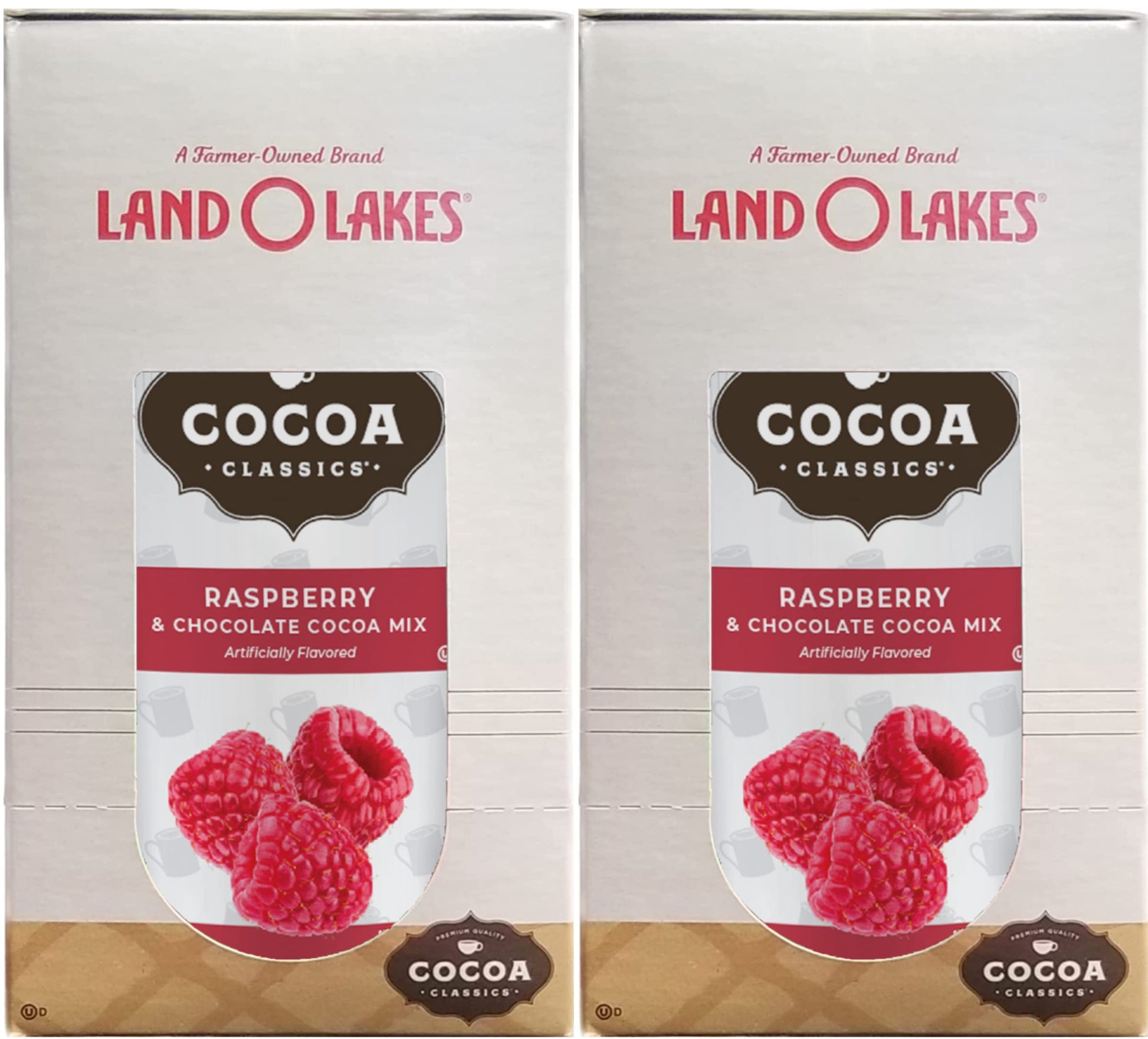 Land O Lakes Cocoa Classics Raspberry 1.25 Oz Pouches 24 Pack
