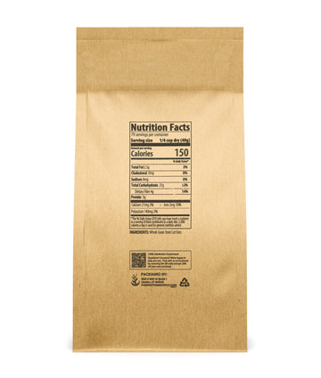 Pure Original Ingredients Steel Cut Oats (7 Lb) Irish Oatmeal, Eco-Friendly Packaging