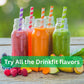 Drinkfit Fruit Smoothie | Real Fruit Puree, Low Sugar, Gluten:Free & Non:Gmo, Mango Smoothie Mix : Makes 32 Smoothies, 64 Fl Oz