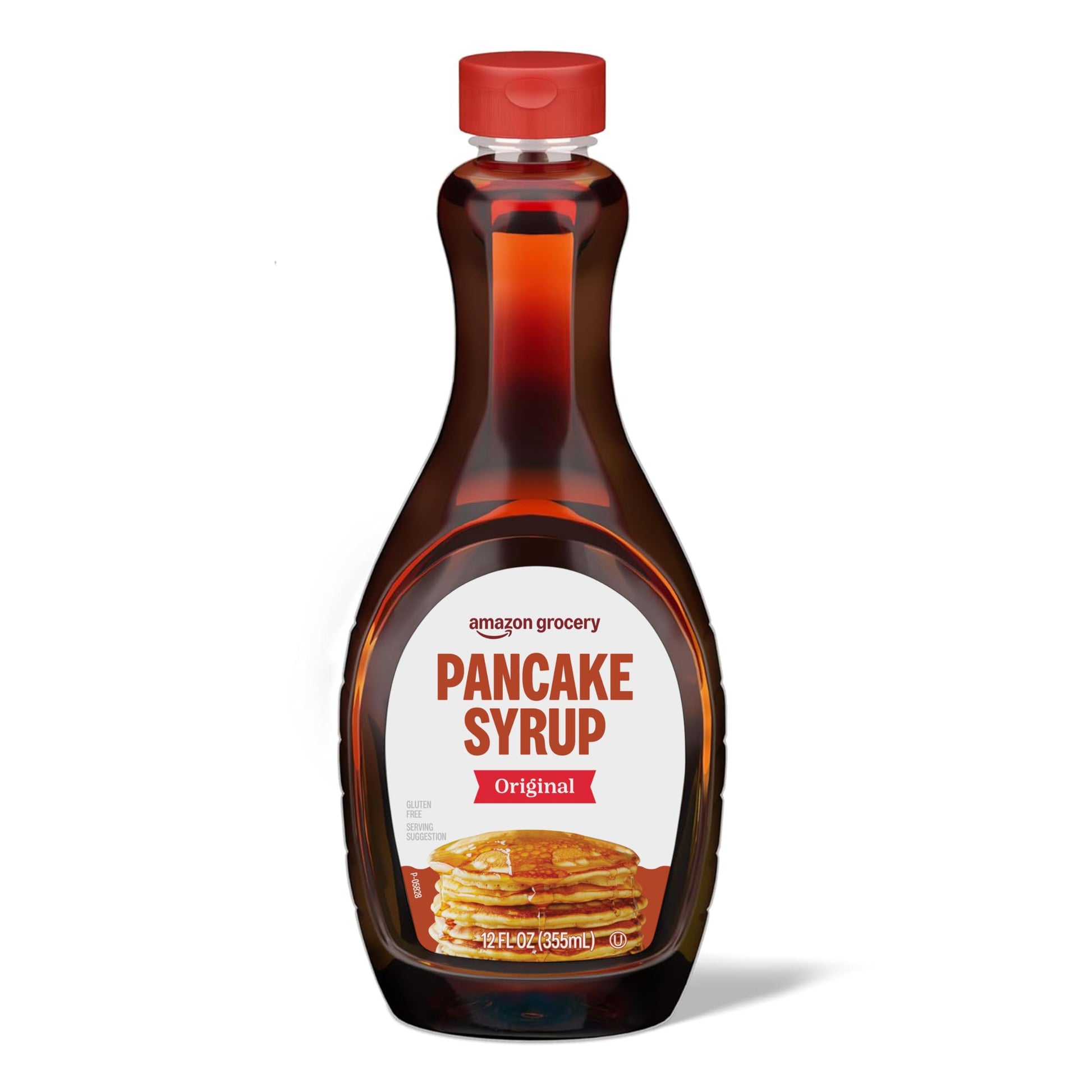 Amazon Grocery Original Pancake Syrup, 12 Fl Oz, Pack of 1, Previously Amazon Fresh, Packaging May Vary