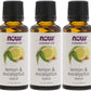 Now Foods Lemon & Eucalyptus Blend Oil - 1 Oz. 3 Pack