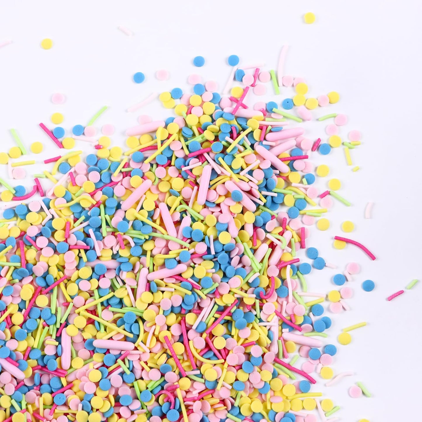Rainbow Sprinkles For Cake Decorating 7 Ounce Edible Confetti Sprinkles For Cupcake Topper Cookie Cupcakes Candy Cream Chocolate