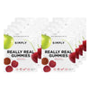 SIMPLY Really Real Gummies | Made with Real Fruit | Sour Cherry & Apple Fruit Bites | 1.8 oz (Pack of 8) | No Cane Sugar + Glute