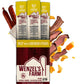 Wenzels Farm Beef with Cheddar Snack Sticks, High Protein, Gluten Free, 32 Count