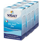 SOSALT DAL MARE DI TRAPANI Natural Sea Salt, 4 Pack of 1 kg (35.3 oz), Sicilian Mediterranean Sea Salt