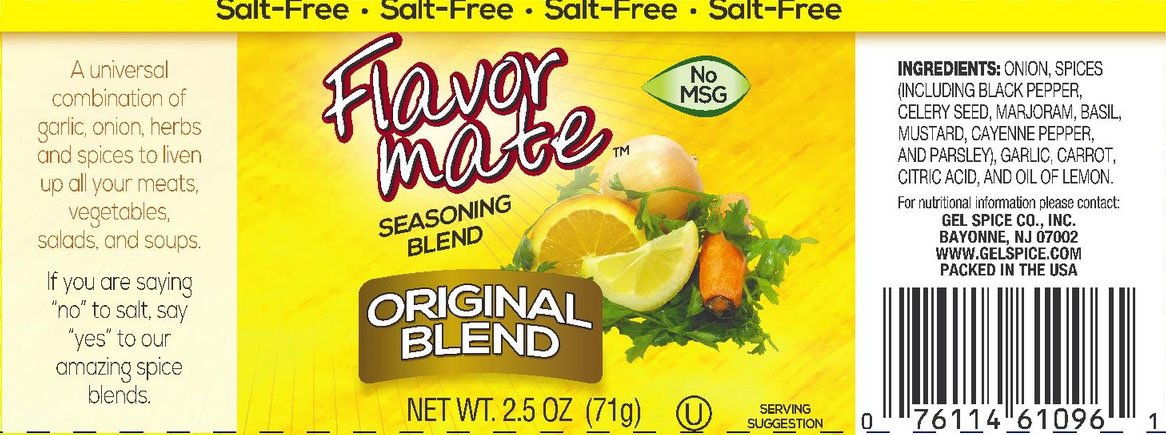 Flavor Mate No Salt Seasoning Blend - Variety Pack - Original,Garlic And Herb,Southwest Chipotle,Lemon & Pepper, Table Blend - 2