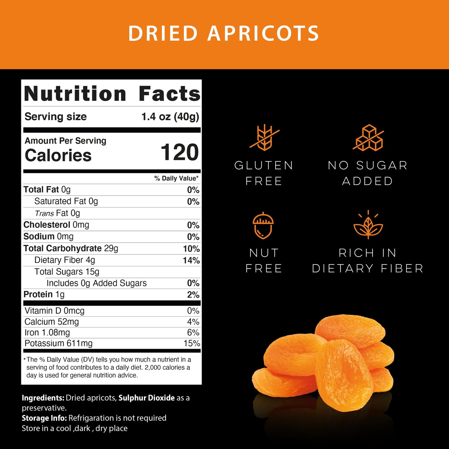 Biomey Big Size Dried Turkish Apricots 2 LB - No Added Sugar - Vegan - Non-GMO - Superfood  Healthy Snack - Great Source of Potassium & Fiber - Gluten Free  Kosher and Vegan