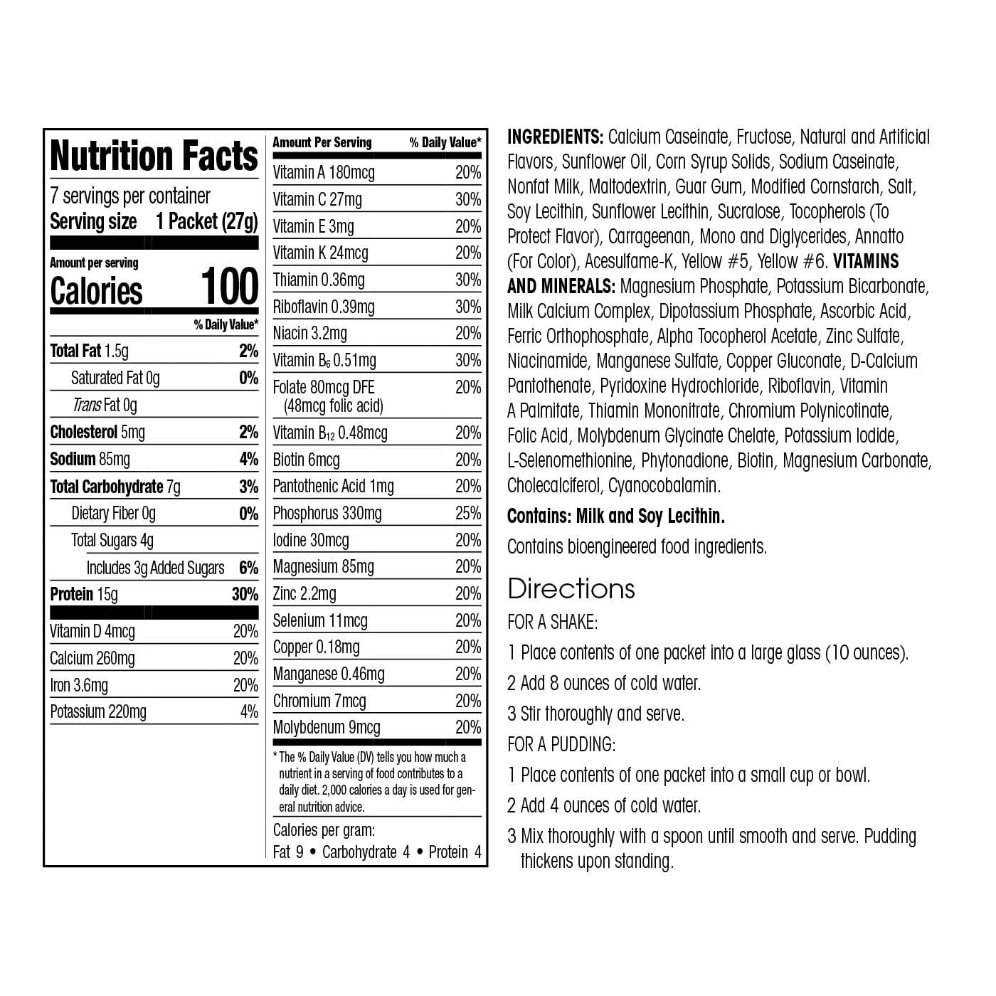 WonderSlim Meal Replacement Shake, Vanilla Cream, 15g Protein, 24 Vitamins & Minerals, Gluten Free (7ct)