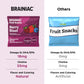Brainiac Fruit Snacks, Mixed Berry, Brain Boosting Patented Brainpack Ingredients With Omega-3S Dha/Epa And Choline, Functional