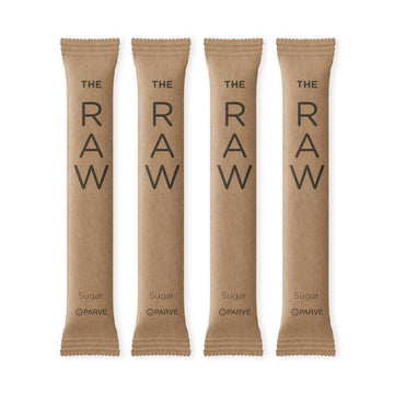 SUGART - THE RAW SUGAR - 500 Individual Serving Stick Packets - U Parve/Kosher