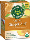 Traditional Medicinals Herb Tea Og2 Ginger Aid 16 Bag