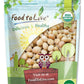 Food to Live Organic Whole Macadamia Nuts, 8 Ounces - Non-GMO, Raw, Shelled, Unsalted, Kosher, Vegan, Bulk. Keto Snack. Buttery 