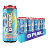 G Fuel Energy Drink, Blue Raspberry, Sugar Free, 300mg Caffeine, 16 oz Cans, 12-Pack